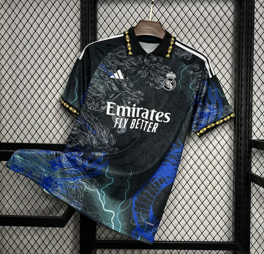Réal Madrid 24 25 Concept noir bleu