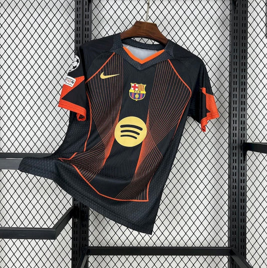 FC Barcelone 25 26 Concept Orange Noir